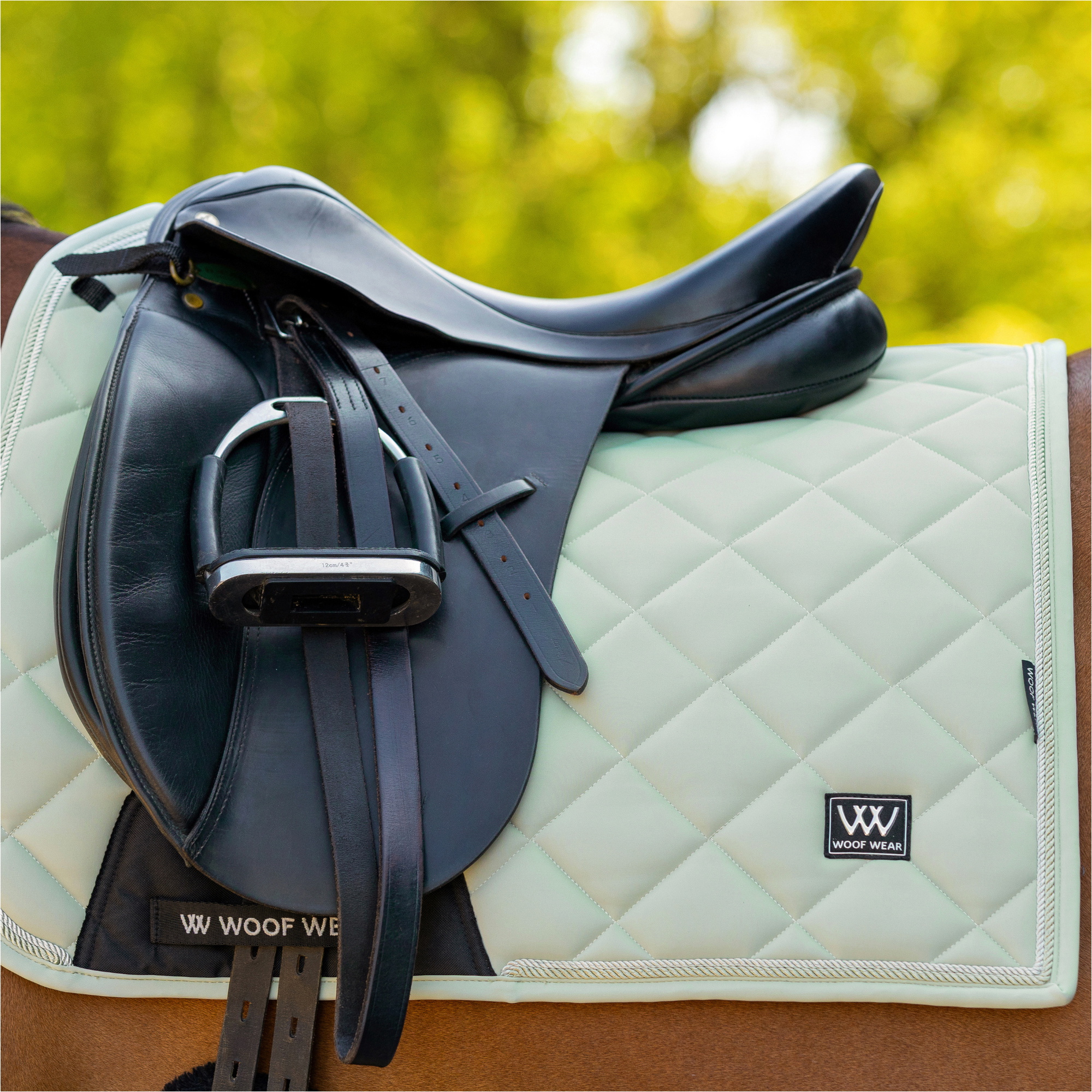 2025 Woof Wear Vision Aura Dressage Saddle Pad WS0041-SAGE - Sage Green